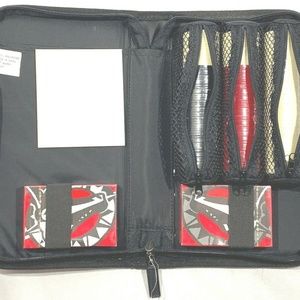 Vintage Marlboro Poker Cards & Chip Set in Zipper Case - NWOT